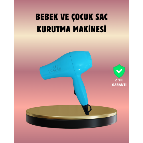 Çocuklara Uygun Saç Kurutma Makinesi – Güvenli Yumuşak ve Nazik Kurutma Deneyimi