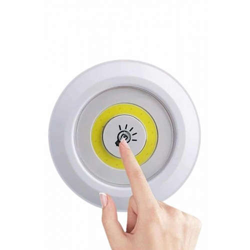 Kablosuz Pilli Işıldak  Masa Lambası Mutfak Tezgah Altı Banyo Dolabı Dolap İçi