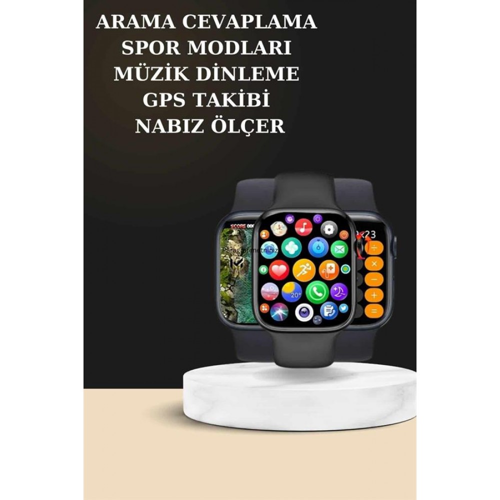 Bluetooth Bağlantılı Kablosuz Kulaklık ve Yeni Nesil Akıllı Saat 5.0 Bluetooth