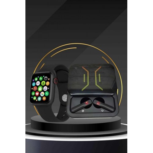 Bluetooth Bağlantılı Kablosuz Kulaklık ve Yeni Nesil Akıllı Saat 5.0 Bluetooth