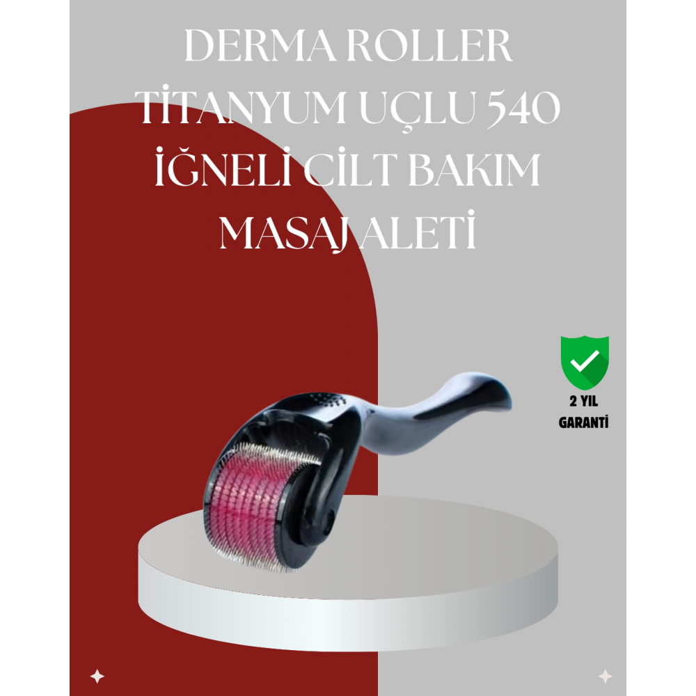 Dermaroller 1 mm Yara ve Yanık İzleri İçin Etkili Çözüm