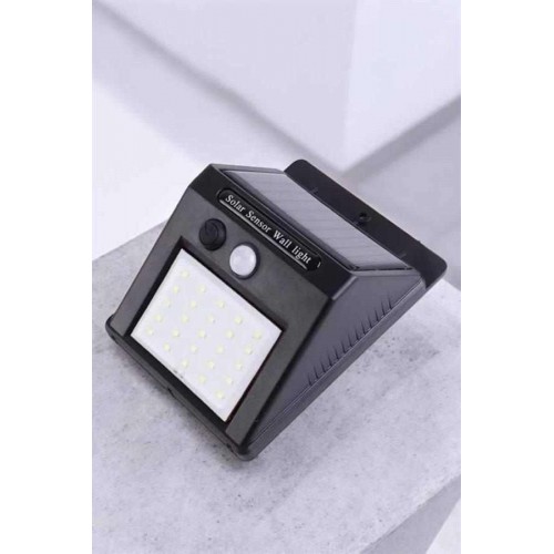 Güneş Enerjili Bahçe Lambası Solar Gece Aydınlatma Sensörlü Lamba