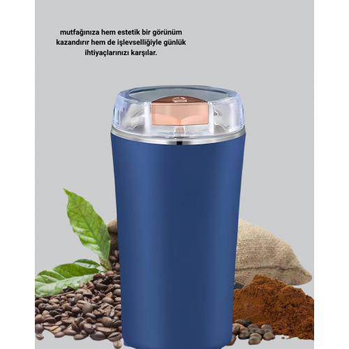 Otomatik Paslanmaz Çelik Kahve ve Baharat Öğütücü