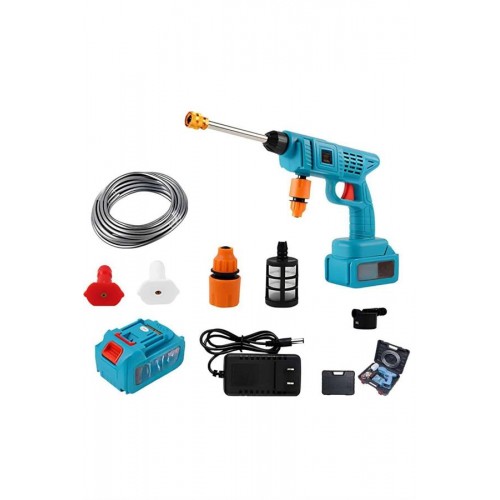 Şarjlı Oto Yıkama Bahçe Sulama Tabancası Makinesi Yüksek Basınçlı Şarjlı Oto Yıkama Bahçe Sulama Tabancası Makinesi Yüksek Basınçlı