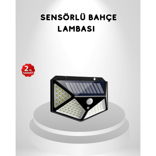 100 LED Güneş Enerjili Bahçe Lambası – PIR Sensörlü IP65 Su Geçirmez Dış Mekan Aydınlatma 100 LED Güneş Enerjili Bahçe Lambası – PIR Sensörlü IP65 Su Geçirmez Dış Mekan Aydınlatma