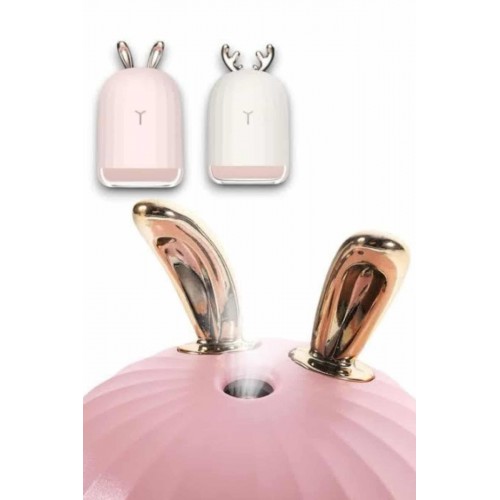 Aromaterapi Hava Nemlendirici Dekoratif USB Şarjlı Tavşan Nemlendirici