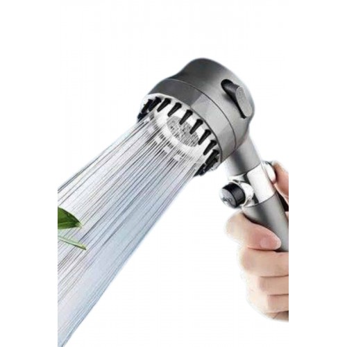 Yüksek Performanslı Masaj Etkili Su Tasarruflu Duş Başlığı Krom Kaplama Uzun Ömürlü