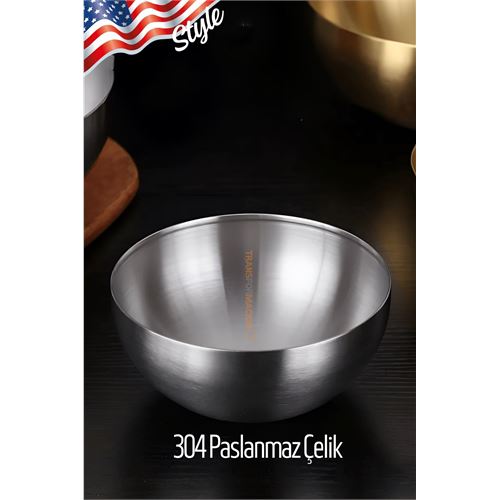 Turk Tıraş Tası 304 Paslanmaz Çelik