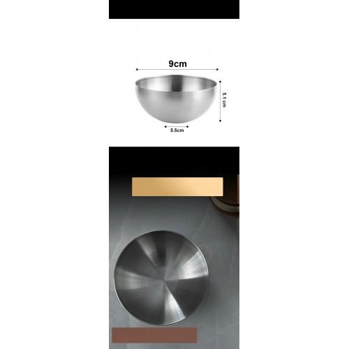 Turk Tıraş Tası 304 Paslanmaz Çelik