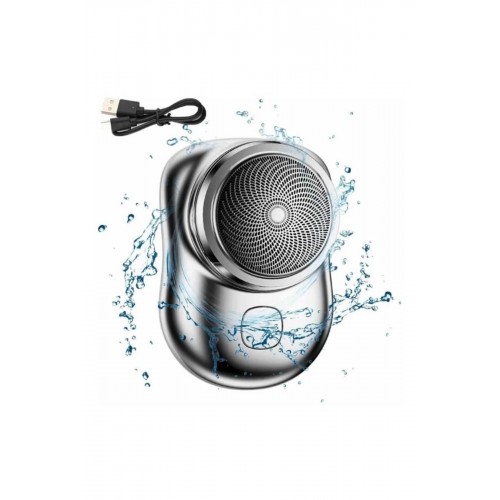 Mini Sıfır Sakal Yanak Tıraş Makinesi USB Şarjlı Sıfır Sakal Taşınabilir Korumalı
