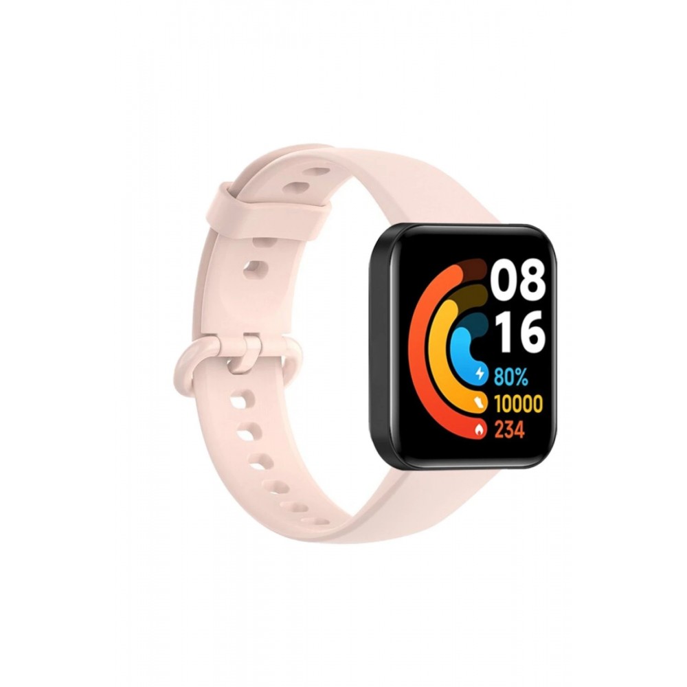 Xiaomi Redmi Watch 2 Klasik Kordon - Pudra-(5796)