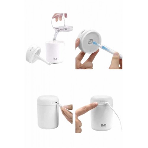 Sevgiliye Hediye Led Işıklı Hava Nemlendirici USB Şarjlı Sevgiliye Özel