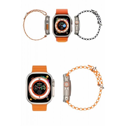 yeni nesil Akıllı Saat Android ve İOS Uyumlu 49 MM NFC Özelliği GPS Takibi