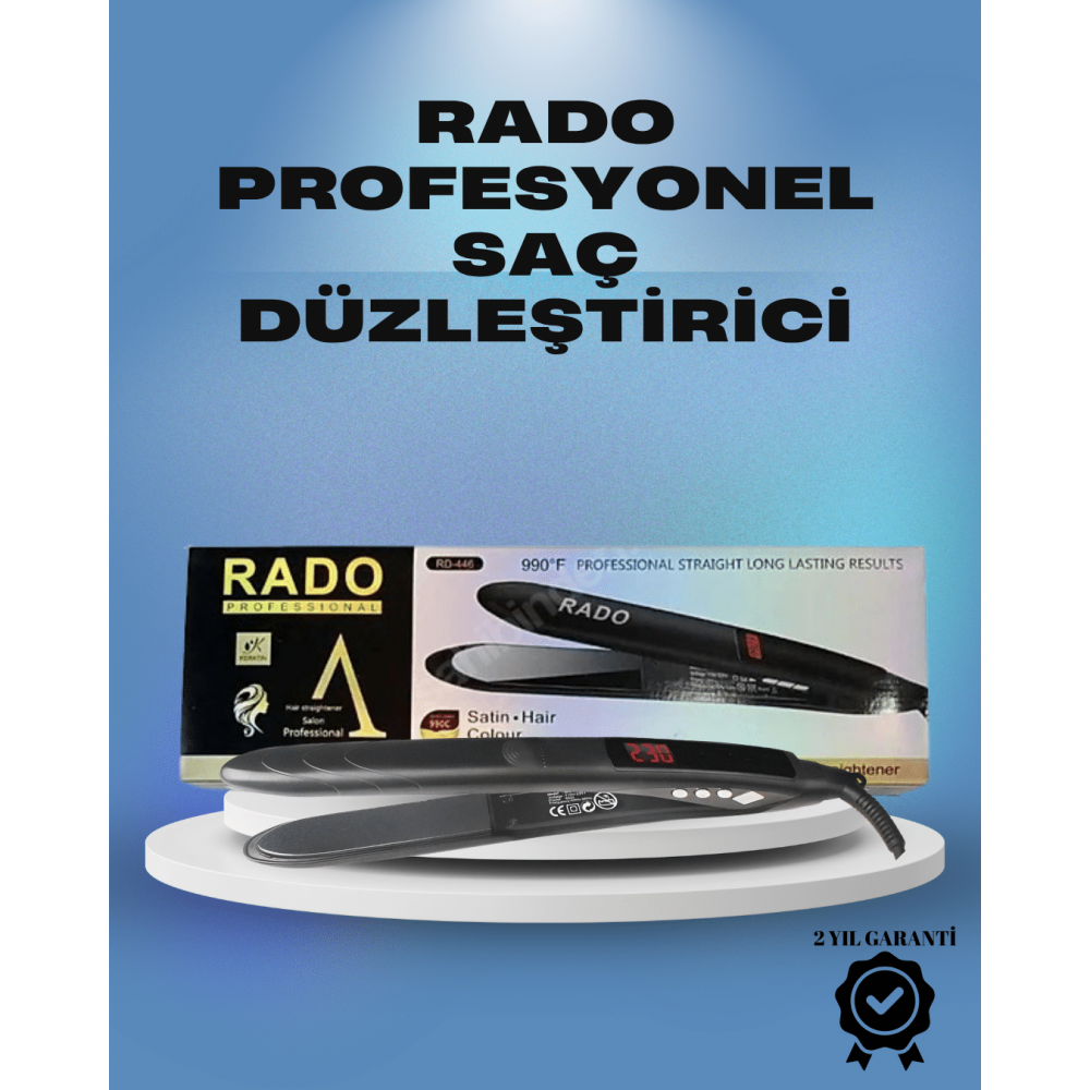 Rado RD-446 Hızlı Isınan Profesyonel Düzleştirici