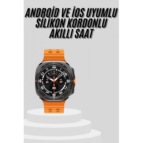 Yeni Nesil Çağrı Cevaplayabilen 47 MM Titreşimli Çok Fonksiyonlu Akıllı Saat