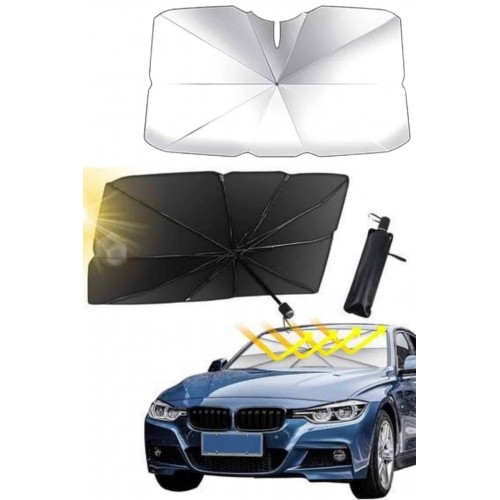 Yeni Nesil Tüm Araç Modellerine Uygun Oto Şemsiye Katlanabilir UV Işınlarına Karşı