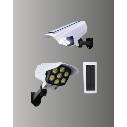 3 Modlu Güneş Paneli Aydınlatmalı Dış Mekan Güvenlik Işığı – IP65 Su Geçirmez PIR Sensörlü