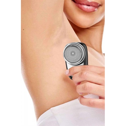 Seyahat Tipi Tıraş Makinesi Taşınabilir Kablosuz Mini Paslanmaz Çelik