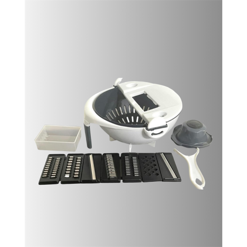 Süzgeçli Hazneye Sahip Çok Amaçlı Rende ve Dilimleyici Süzgeçli Hazneye Sahip Çok Amaçlı Rende ve Dilimleyici