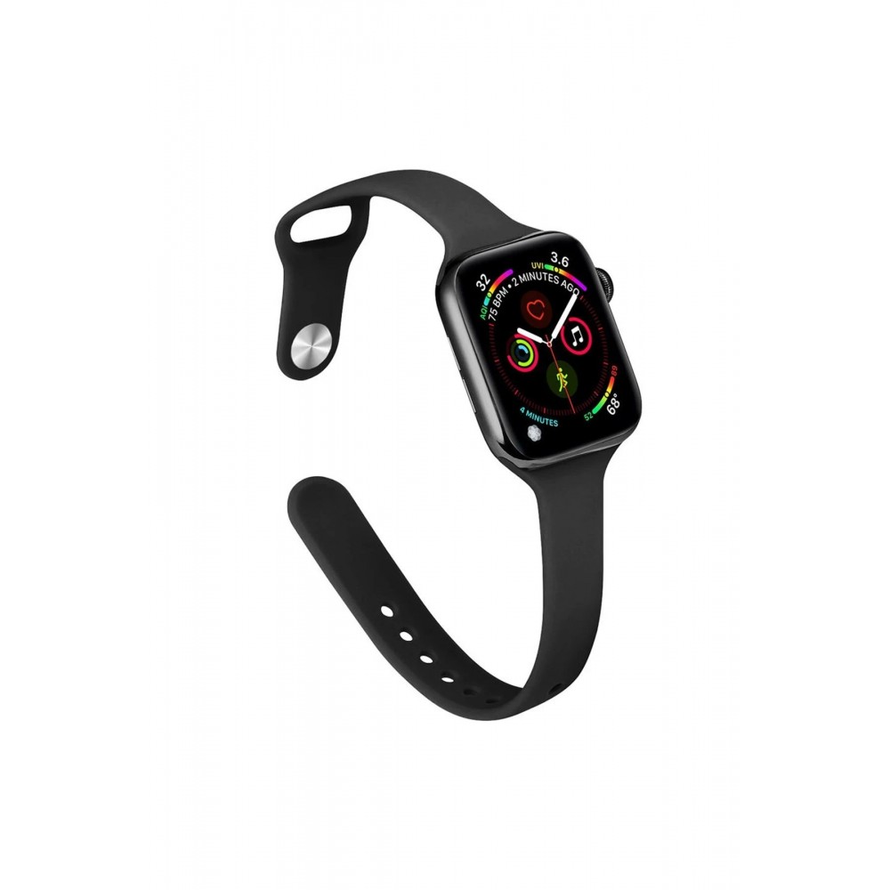 Apple Watch 38mm Klasik Kordon - Siyah-(5796)