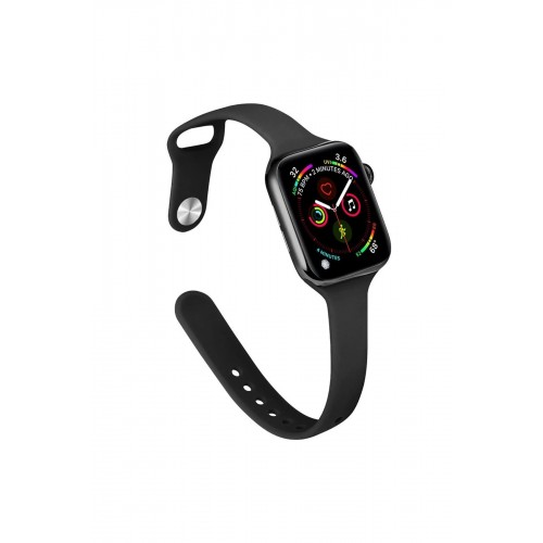 Apple Watch 38mm Klasik Kordon - Siyah-(5796)
