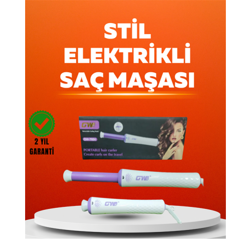 Hızlı Isınan Kompakt ve Güvenli – Tüm Saç Tiplerine Uygun Kıvırma Cihazı