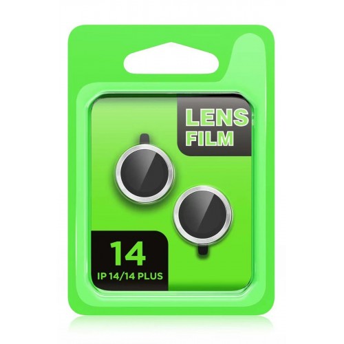 iPhone 14 Raze Metal Kamera Lens - Siyah-(5796)