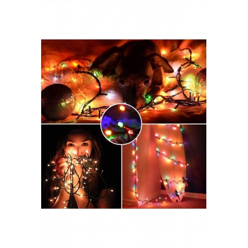 5 Metre Ampul LED Işık Renkli RGB Çok Renkli Led Aydınlatma