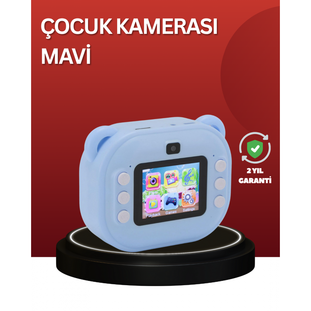 24MP HD Şipşak Kamera – Termal Baskılı Çift Lensli HD