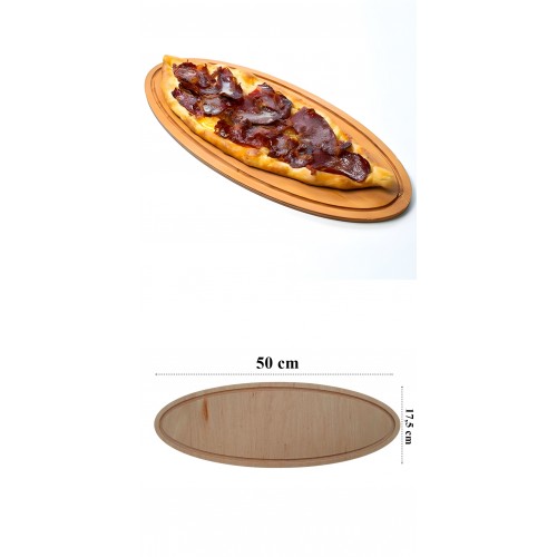 Turk Pide Sunum ve Kesim Tahtası