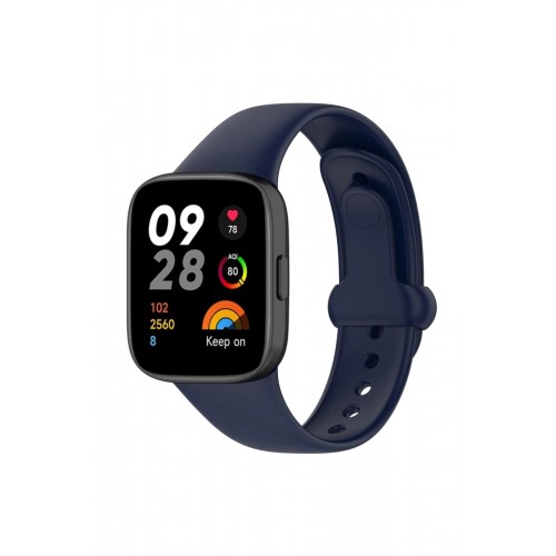 Xiaomi Redmi Watch 3 Origin Silikon Kordon - Lacivert-(5796)