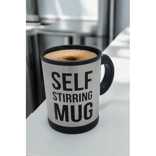 Yazılı Kupa Kendi Kendini Karıştıran Mikser Kupa Termos Bardak