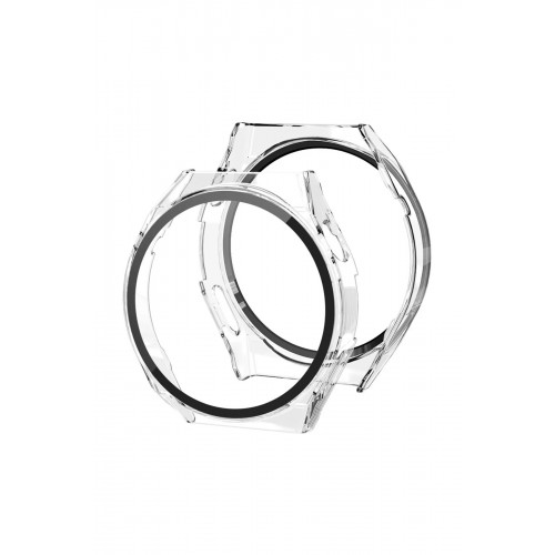 Huawei Watch GT2 42mm Dota Camlı Kasa Ekran Koruyucu - Şeffaf-(5796)