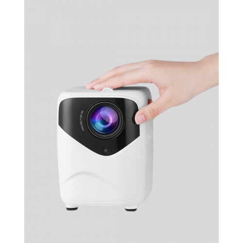 Taşınabilir 1080P HD Akıllı Projektör – 64GB Dahili Hafıza 2GB RAM Uzaktan Kumandalı