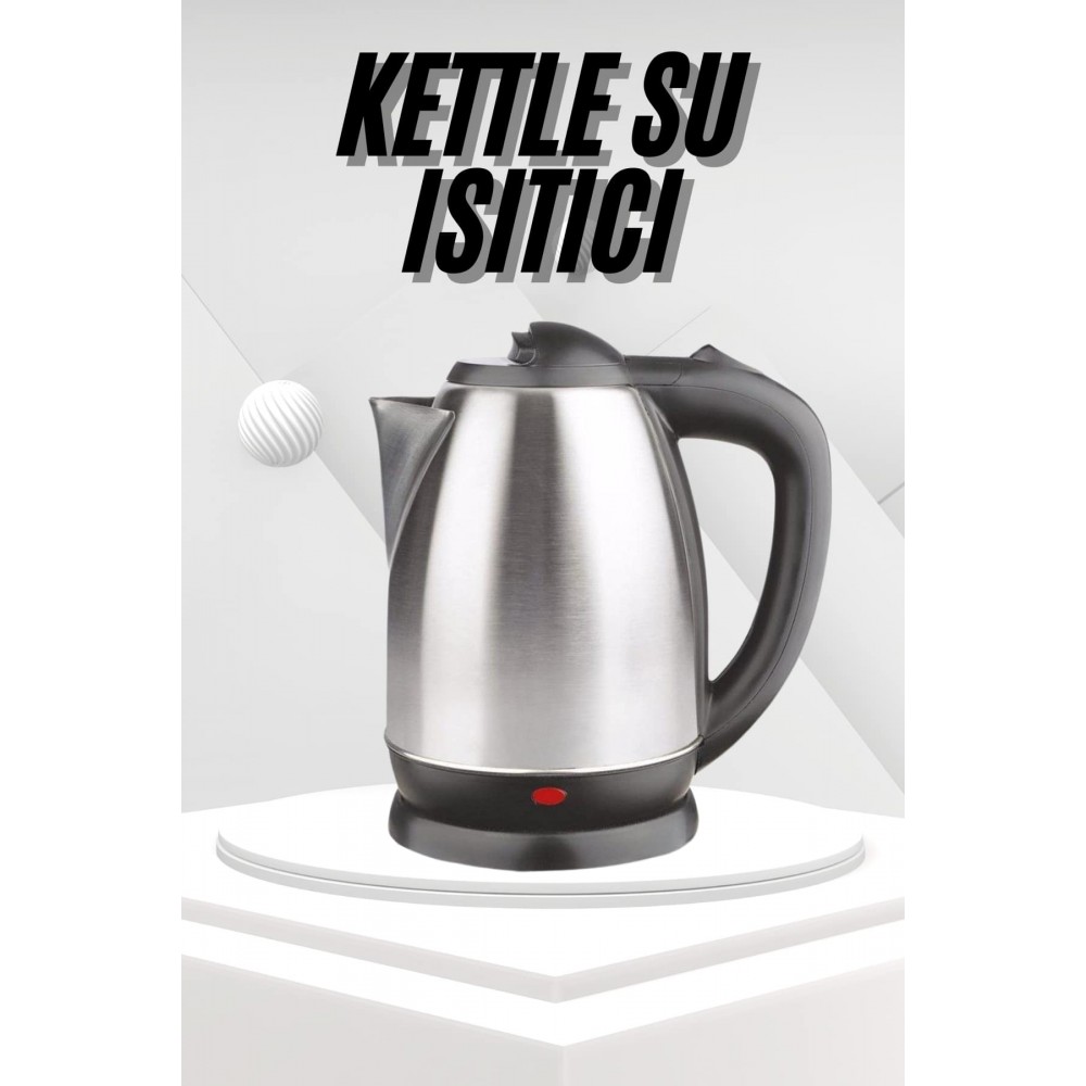 Yeni Nesil Saplı Uzun Ömürlü Paslanmaz Çelik Su Isıtıcı Kettle