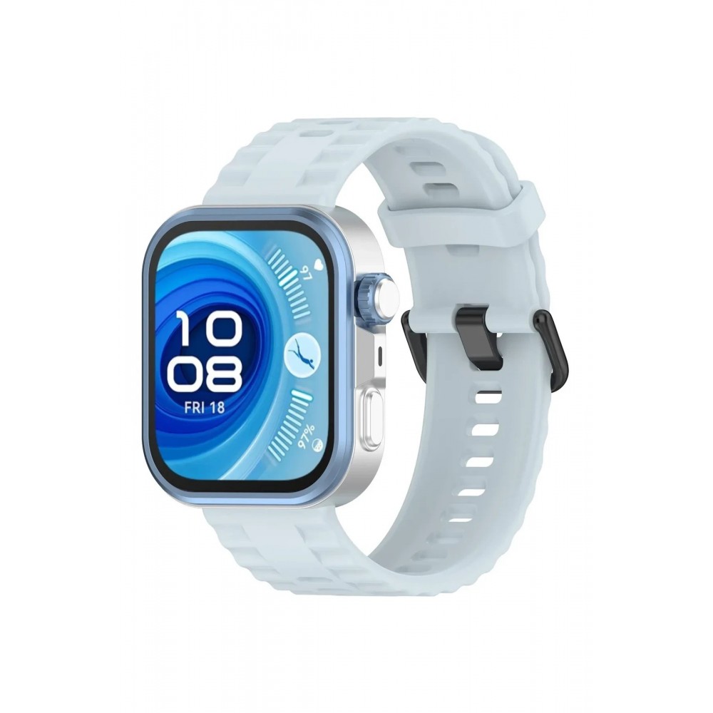 Huawei Watch Fit 3 Klasik Kordon - Açık Mavi-(5796)