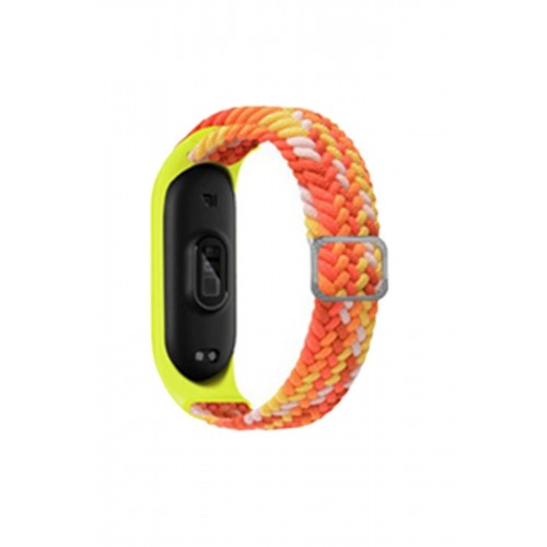 Xiaomi Mi Band 6 Star Kordon - Turuncu-Sarı-(5796)