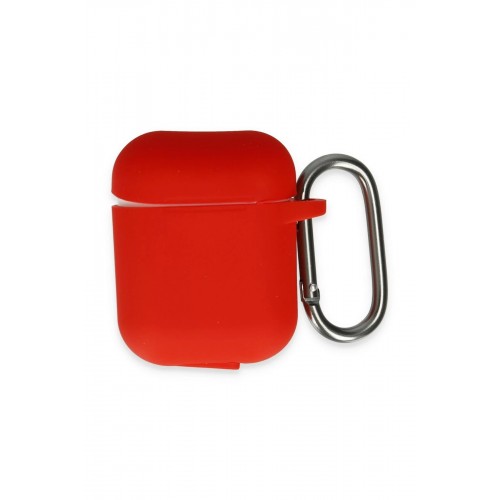 Airpods 2 (2.nesil) Hang Kılıf - Kırmızı-(5796)