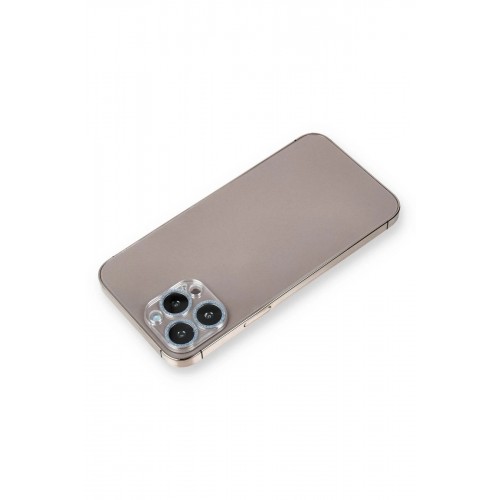 iPhone 12 Pro Max Shine Kamera Lens Koruma Cam - Sierra Blue-(5796)