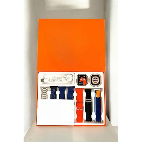 Akıllı Saat 7 Kordonlu MetalPlastik Ve Hasır Kordon Seçeneği