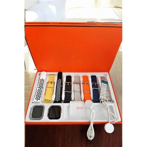 Akıllı Saat 7 Kordonlu MetalPlastik Ve Hasır Kordon Seçeneği