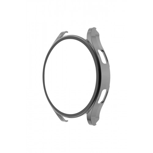 Watch 5 Pro 45mm Wall Camlı Kasa Ekran Koruyucu - Uzay Grisi-(5796)